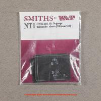 NT1 Smiths 2mm Tarpaulins Sheets (Pack of 5 Assorted) GWR / SR 1923 - 1947